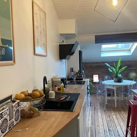 アパート Calm Loft Gare Sncf Centre *